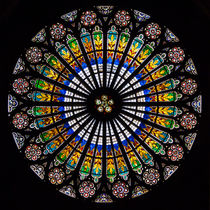 Rose Window of Straßburg Cathedral von safaribears