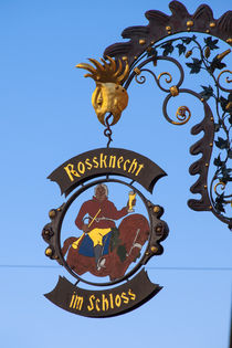 Tavern-sign 'Rossknecht im Schloss' - Detail by safaribears