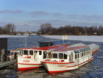 Alster (Hamburg) in wintertime von minnewater