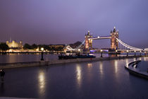 City Hall and Tower of London and Tower Bridge by David J French