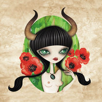 Taurus - Zodiac Series von Sandra Vargas