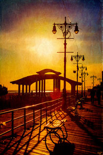 Boardwalk Sunset von Chris Lord