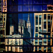 Abstract City Reflections by Chris Lord