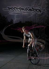 BMX Flatland Monika Hinz by Matthias Hauser