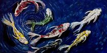 Seven fishes (7 Fische) by Myungja Anna Koh