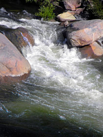 White Water Cascade by Frank Wilson