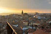 Sunset in Calahorra from the bell tower of Saint Andrew church by RicardMN Photography