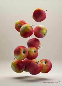 Flying Apples1 by Joakim Eklund