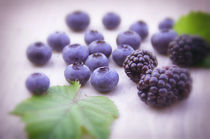 Frische Waldbeeren von Tanja Riedel