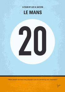 No038 My Le Mans minimal movie poster by chungkong