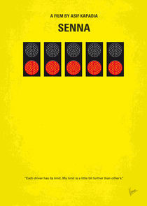 No075 My senna minimal movie poster von chungkong