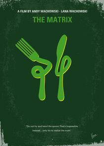 No093 My The Matrix minimal movie poster von chungkong