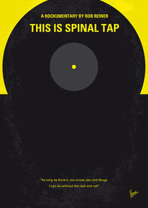 No143 My This Spinal Tap minimal movie poster by chungkong