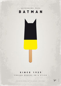 My SUPERHERO ICE POP - BATMAN by chungkong