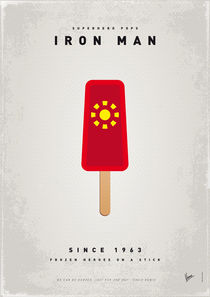 My SUPERHERO ICE POP - Iron Man by chungkong