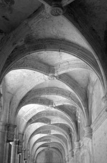 VAULTED PASSAGEWAY Oaxaca Mexico von John Mitchell