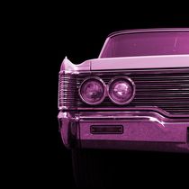 Classic Car (pink) von Beate Gube