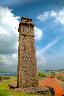 Turm im Fort in Galle by Gina Koch