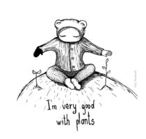 I'm very good with plants by Kate Hasselnott