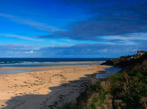 Porth Kidney Beach by Louise Heusinkveld