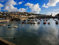 Porthleven Inner Harbour by Louise Heusinkveld