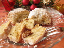 Weihnachtliches Stollenkonfekt von Heike Rau