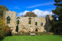 Jervaulx Abbey Ruins von Louise Heusinkveld