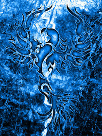 Epic Blue Phoenix von Robert Ball