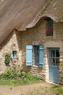 House with reed roof - Haus mit Reetdach von Ralf Rosendahl