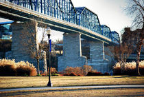 Walking Bridge at Coolidge Park von Melanie Mayne