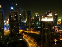 Dubai Skyline at night