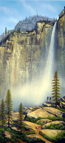 Misty Falls by Frank Wilson