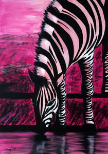 Rosa Zebra by Lidija Kämpf
