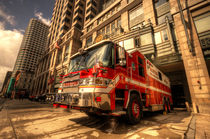 Boston Fire Truck  von Rob Hawkins