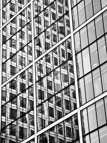 Canary Wharf London Abstract von David Pyatt