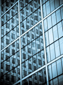 Canary Wharf London Abstract von David Pyatt