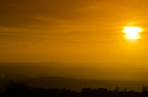 Sunset over Kit Hill von David Martin