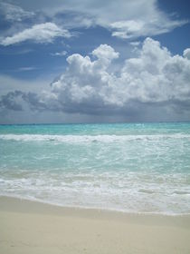 Beach Mexico, Caribbean Sea,  von Tricia Rabanal