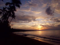 Sunset Caribbean  landscape von Tricia Rabanal