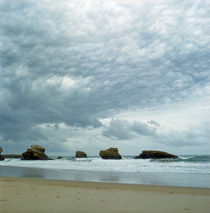 beautiful beach and fantastic clouds von Vsevolod  Vlasenko