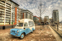 Ice Cream Van by the Docks  by Rob Hawkins