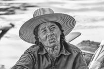 Thai Old Woman von Graham Prentice