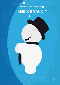 No172 My Knick Knack minimal movie poster von chungkong