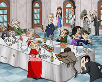Bizarre banquet by William Rossin