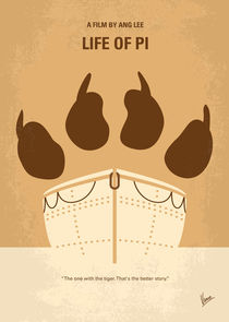 o173 My Life of Pi minimal movie poster by chungkong