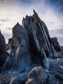 Rocks at Duckpool by Craig Joiner