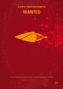 No176 My Wanted minimal movie poster von chungkong