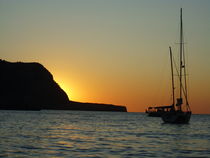 Sunset, Benirras Ibiza by Tricia Rabanal