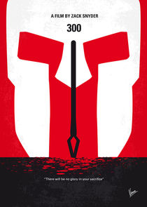 No001 My 300 minimal movie poster von chungkong