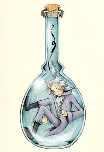 Anselmus in the bottle von Nicola Robin